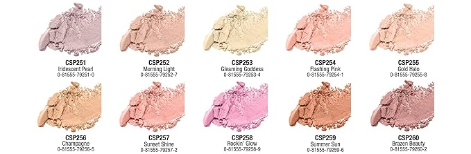 L.A. COLORS Strobing Illuminating Powder, Gleaming Goddess, 1 1 Ounce