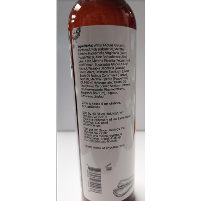 Cibu Curl + Coil Root Refresh - Nutrient Rich Witch Hazel - Moisturizing Hair and Scalp Oil for Dry Itchy Scalp - 8oz