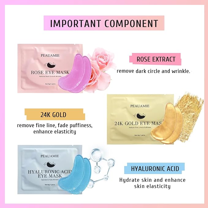 Under eye patches (30 pairs)