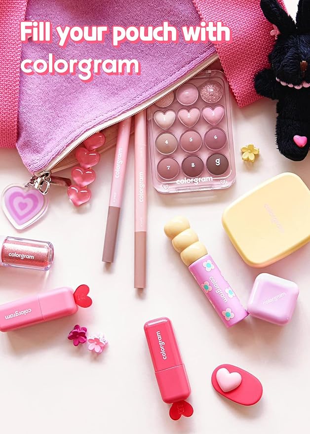 COLORGRAM Fruity Glass Tint 05 Soft Persimmon | Lip 11 Oz
