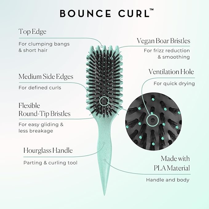 Bounce Curl Original Define EdgeLift Brush (Tan)