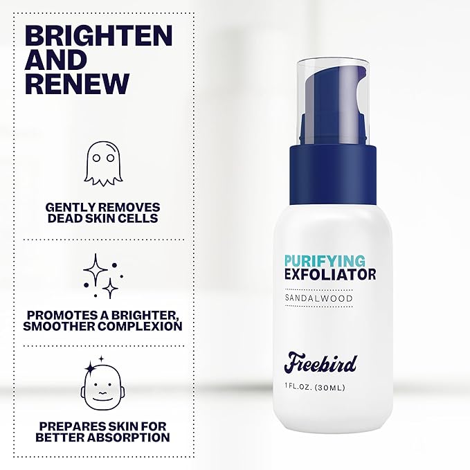 Scalp Exfoliator - 30mL Purifying Scalp Exfoliator, Soothes & Prepares Skin for Close Shave, Anti-Pore Clogging, Sensitive Skin Friendly, Paraben Free, Travel Size, Nourishing Daily Cleanser