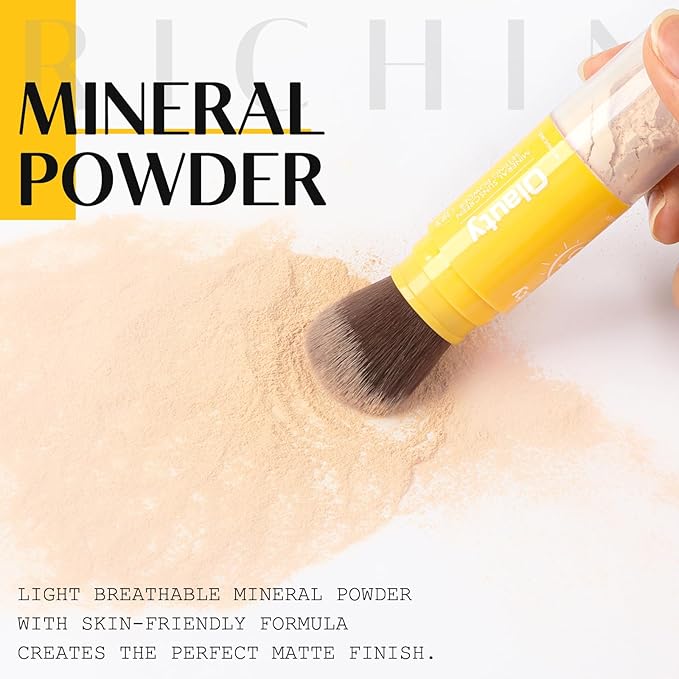 Mineral Sunscreen Setting Powder, SPF 35, Translucent Setting
