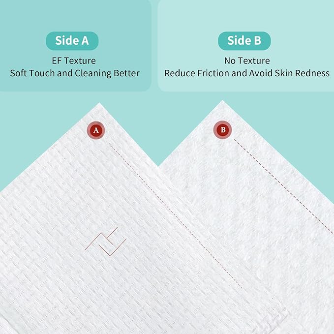 Face Towels, 10"×12" Disposable Face Towel, Face Towelettes XL, Ultra Soft Makeup Remover Dry Wipes, Thick Face Towel for Travel, 45 Count (3 Pack)