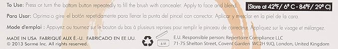 Sorme Cosmetics Perfect Touch Concealer Pen, True Sand,