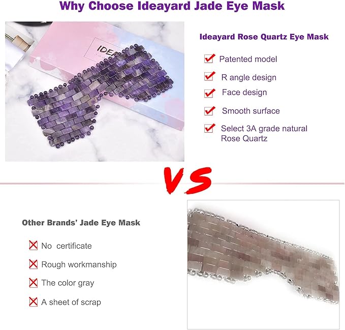 Jade eye mask cooling sleep