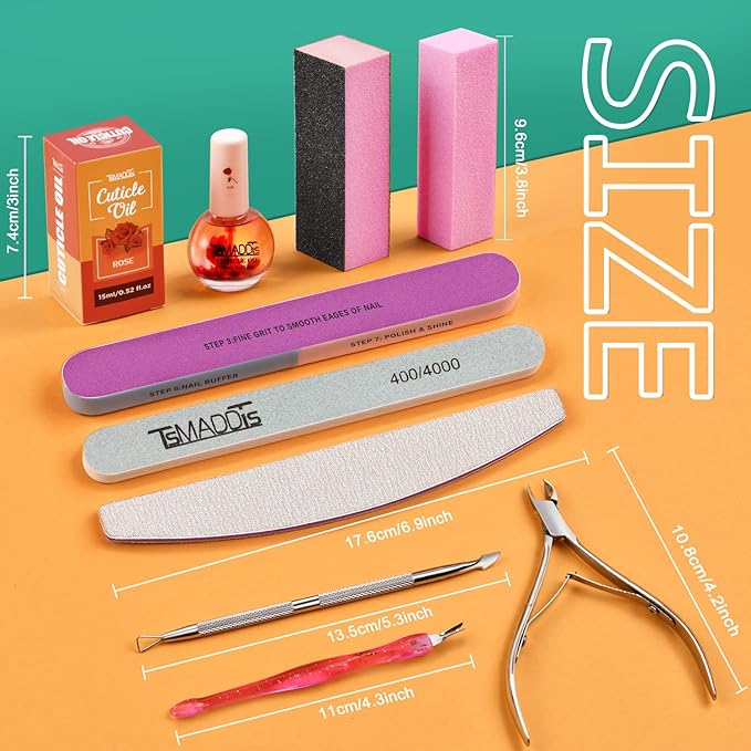 Tsmaddts nail buffers and files,