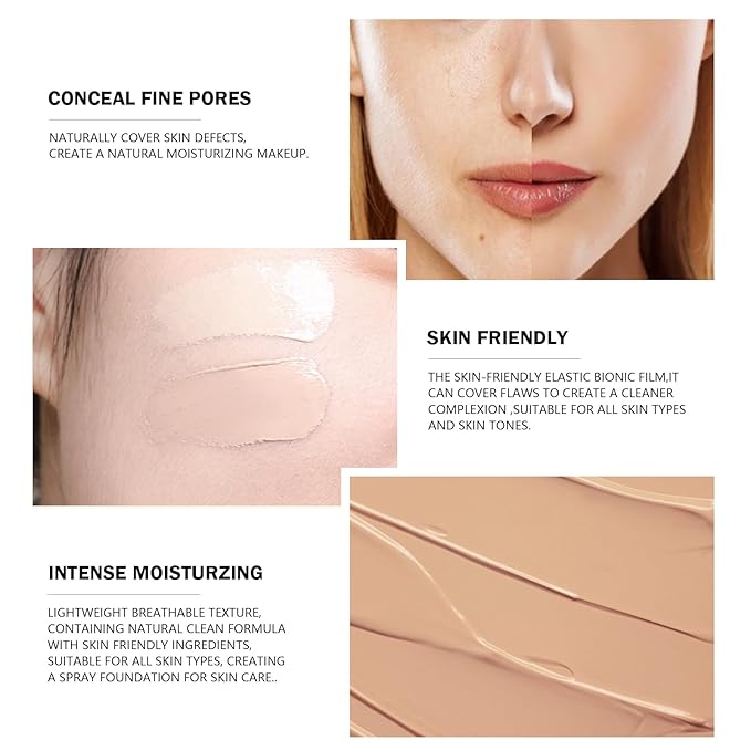Ownest Mushroom Head Air Cushion BB Cream, Concealer Primer-Buff Beige
