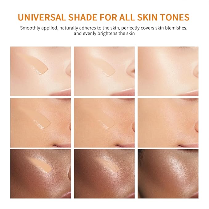 Tinted Sunscreen for Face with SPF 40 - UV Protection - Moisturizer & Lightweight Facial Sunscreen with Vitamin C and Vitamin E, for All Skin Type (40ml)