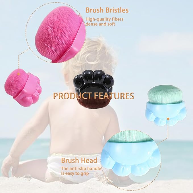 3 Pack Sunscreen Applicator for
