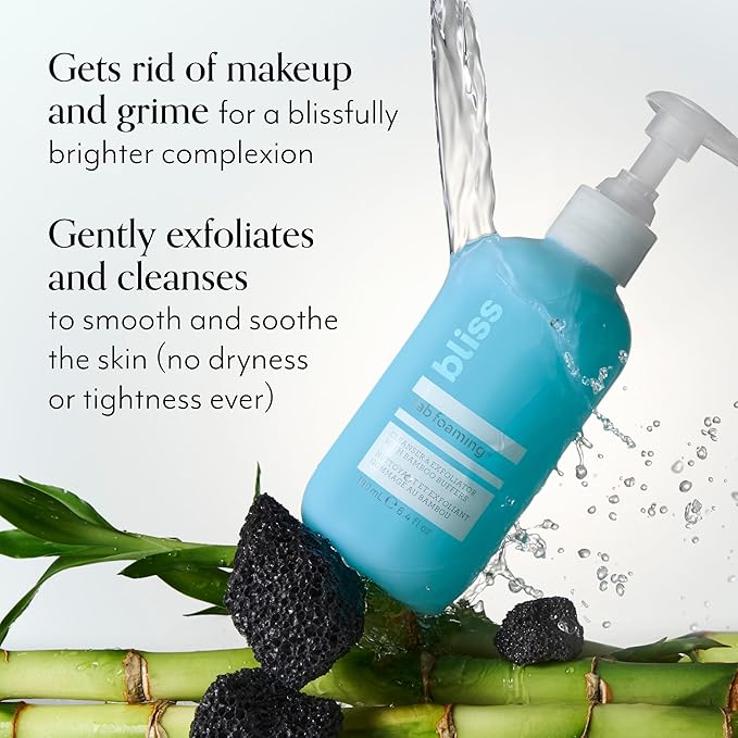 Bliss Pro Fab Foaming 2-In-1 Cleanser and Exfoliator Foaming