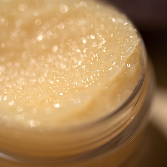 Burt's Bees Conditioning Honey Lip Scrub, Exfoliates & Conditions Dry Lips, with Honey Crystals, Use with Overnight Intense Treatment, Natural Origin Care, 0.25 oz.