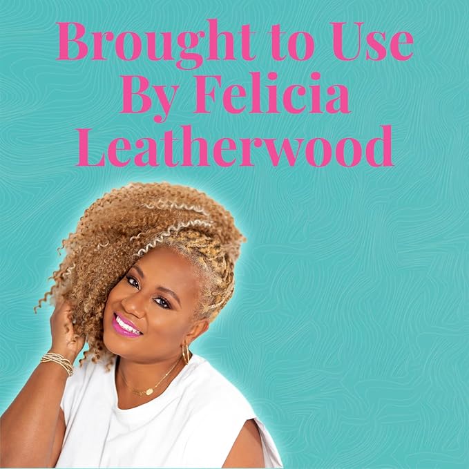 Royal Chocolate Detangler Brush by Felicia Leatherwood - For Kinky, Curly, Wavy 4c or Straight Hair - Tame Your Tangles Smooth Your Coils - Pain Free for All Ages