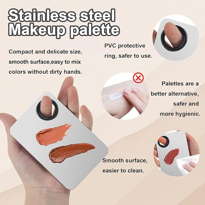 5pcs Makeup Spatula Korean Set,Including Foundation Spatula Makeup