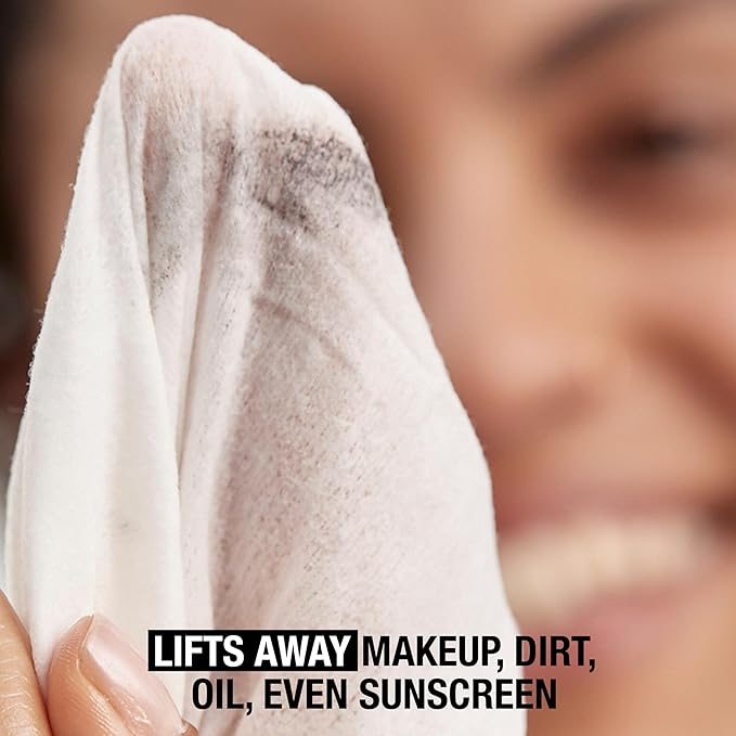 Neutrogena Fragrance-Free Makeup Remover Wipes, Daily Facial Cleanser
