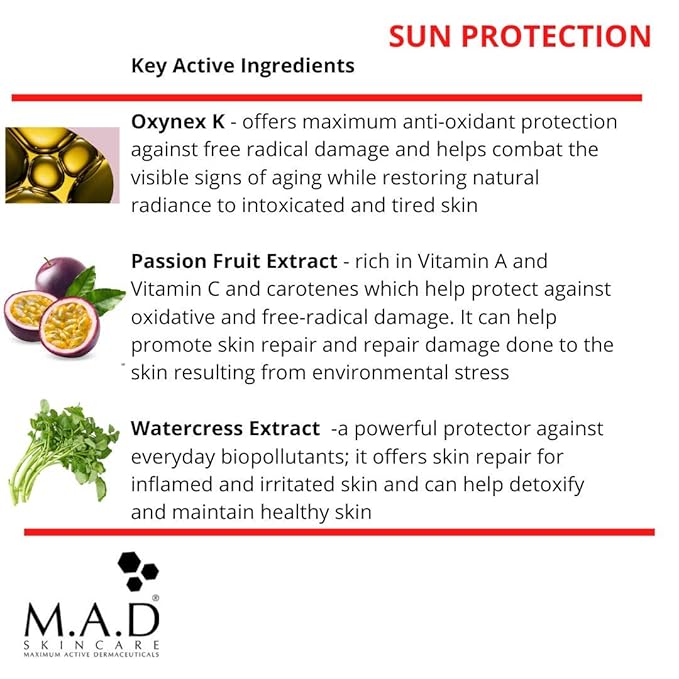M.A.D Skincare Hyper Sheer SPF 50 Daily Moisturizer 1.7 oz. …