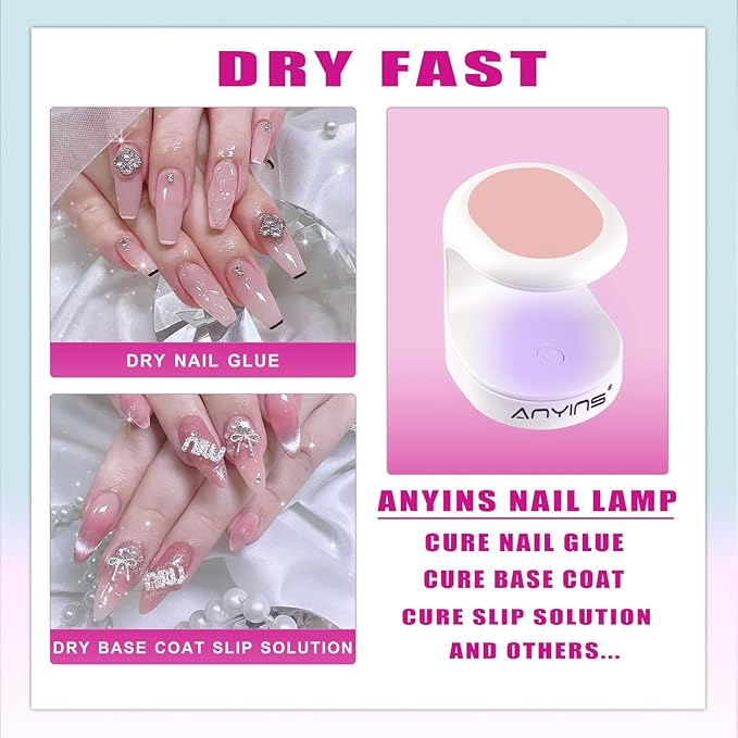 Mini uv light for gel