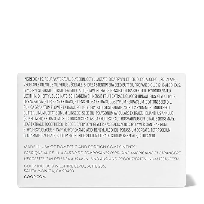 goop Beauty Nourishing Face Cream | Improves Firmness, Elasticity, & Brightness | Botanicals, Ceramides, & Squalane | Anti Wrinkle Moisturizer | 1.7 fl oz