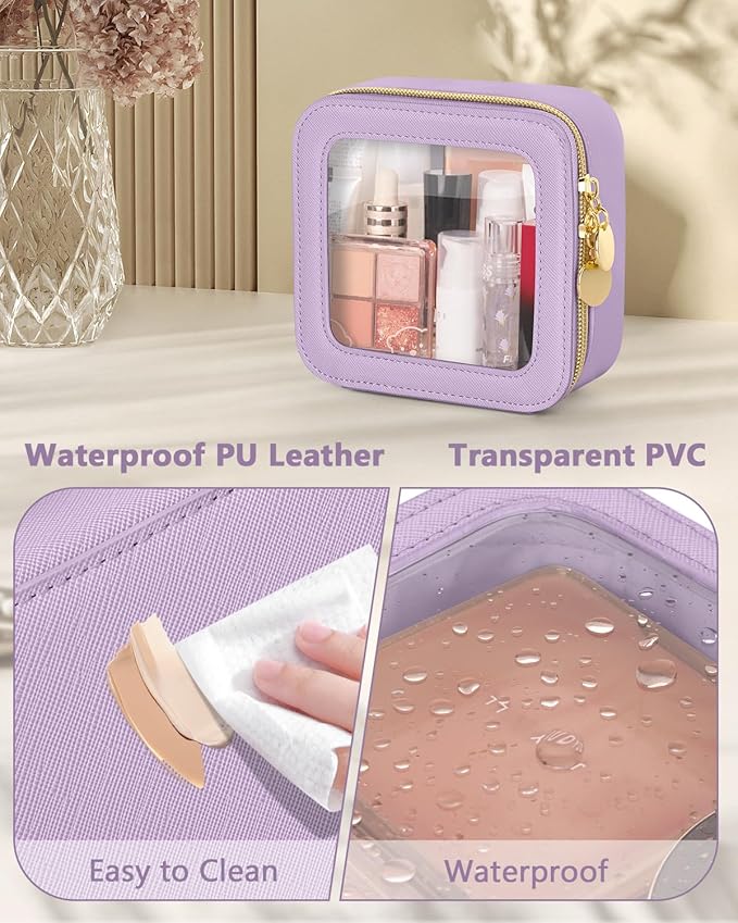 Mini makeup bag, small makeup