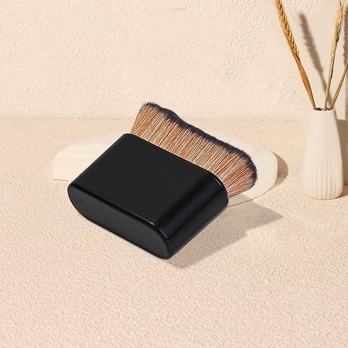 Self Tanning Brush,Self Tanning Brush Applicator,Kabuki Tanning Brush, Foundation Brush, Blush Brush, Shadow Brush, Best Tanning Sunscreen Brush for Face, Hands and Feet