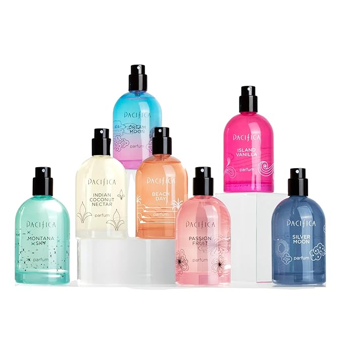 Pacifica Beauty Island Vanilla Spray Perfume – Sweet Tropical Vanilla Gourmand Scent, Long Lasting Everyday Signature Fragrance for Women, Non-Toxic, Vegan, Cruelty-Free Clean Perfume 2oz