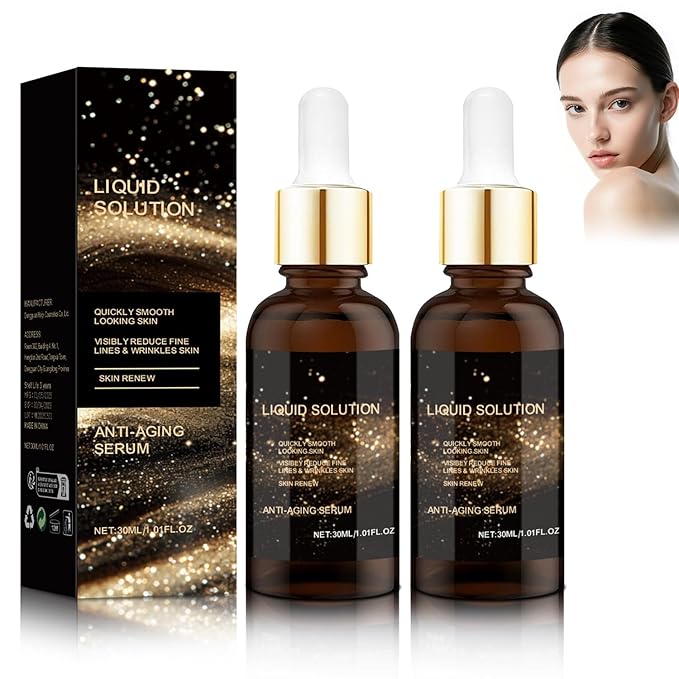 Olavita Face Serum,Antiaging Face Serum,Intensely Firms Skin,Reduce Fine Lines & Plump Skin (2PCS)