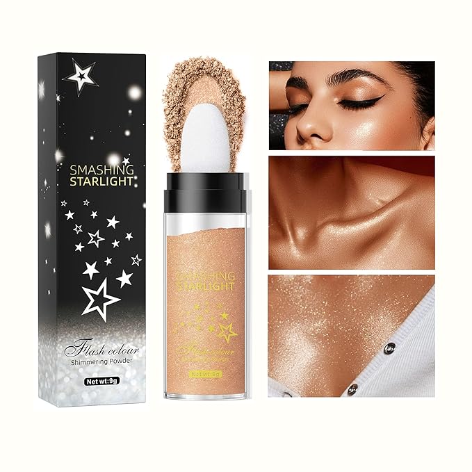 Fairy Highlight Puff Stick Highlight Patting Powder - (#old Brown) 03 G
