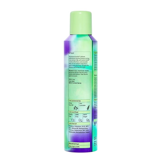 Eva NYC Lazy Jane Matte Texture Spray for Hair, 5.3 oz