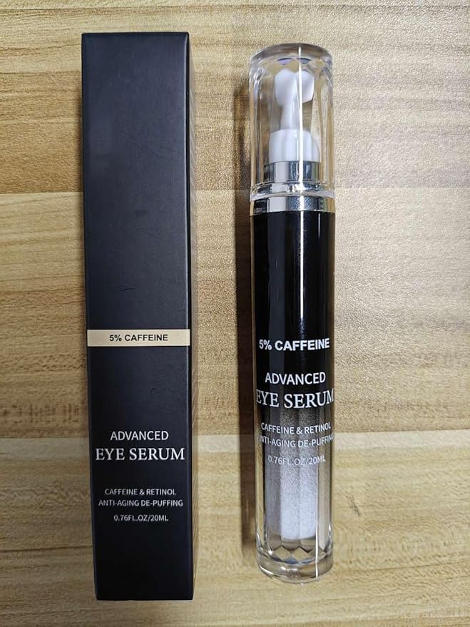 Caffeine 5% eye cream for