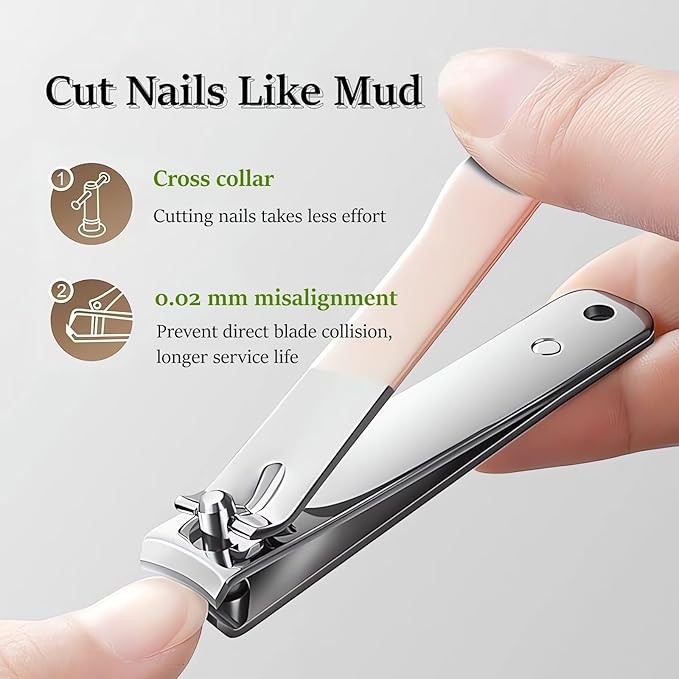 4 Pcs Manicure Set Stainless