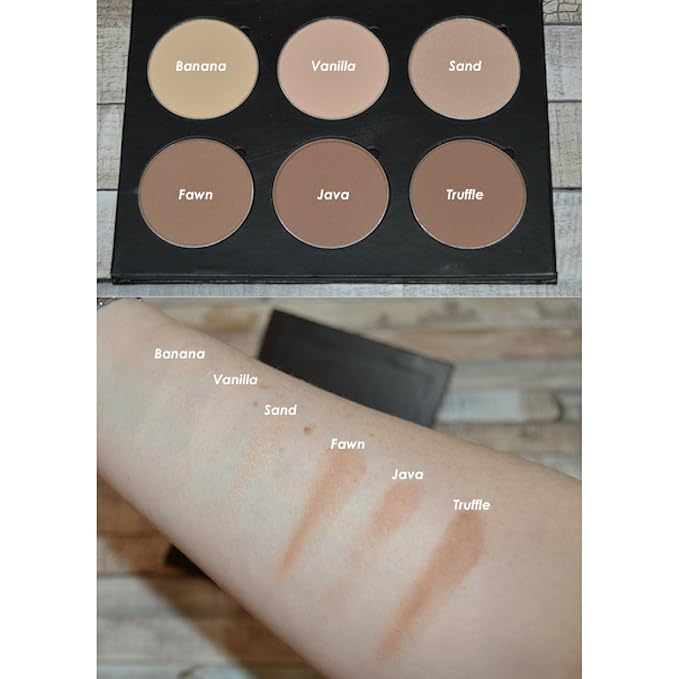 Banana Setting Highlighting Pressed Powder Makeup - Yellow