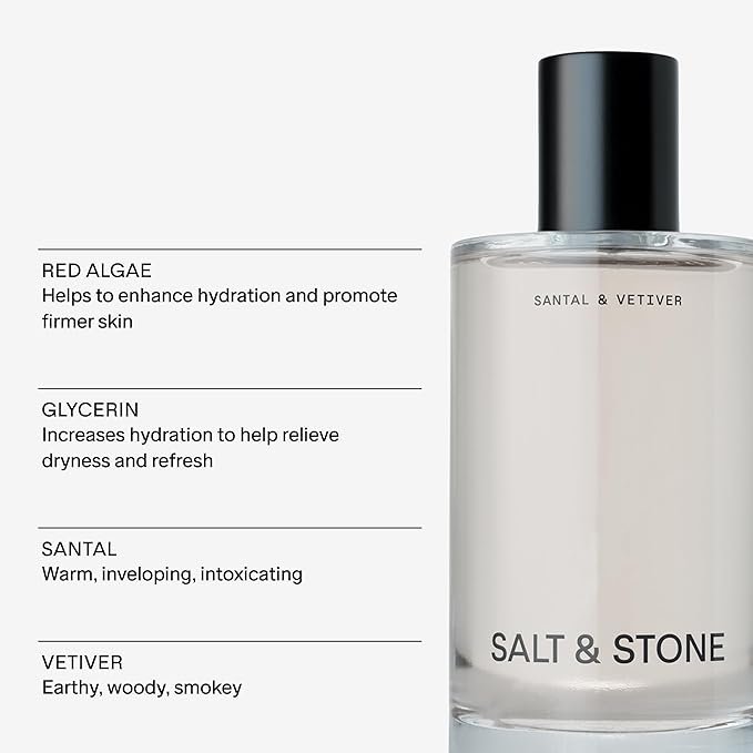 Salt & Stone Body Mist + Body Lotion Bundle | Santal & Vetiver