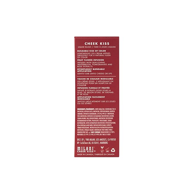 Milani Cheek Kiss Liquid Blush Makeup - Blendable