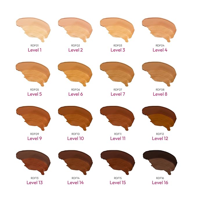 Ruby Kisses 3D Face Creator Cream Foundation & (Level 7)