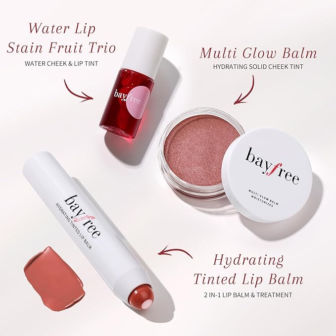 Tinted Lip Balm Plumper, Glossy, Pump Lips, Lightweight, Moisturize & Tint with Jojoba Seed Oil, Vegan Lip Balm Lip Care Present, Garden