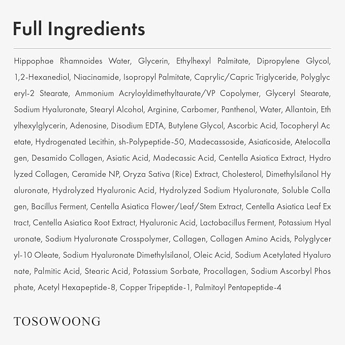 Hyaluronic Acid 9 Cream, Vitamin B5, Collagen, Niacinamide, Centella Asiatica Extract, Long-lasting Hydration, Daily Moisturizer Face Cream, Korean Skin Care, 50ml, 1.69 fl.oz.