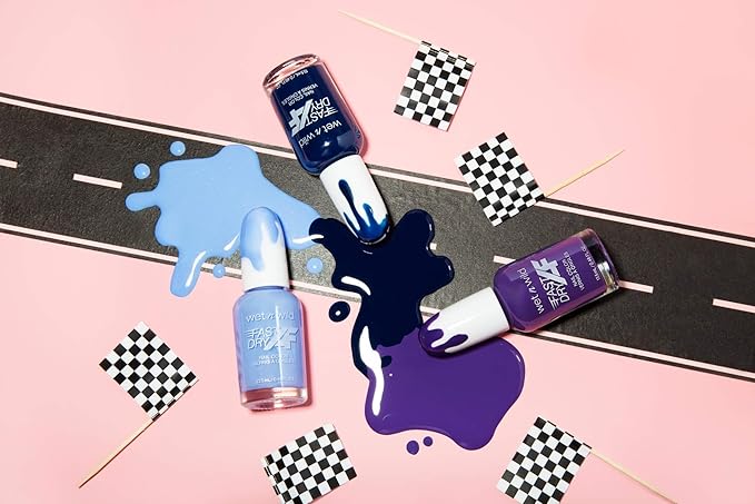 wet n wild Fast Dry AF Nail Polish, Quick 40 Second Dry Time, Long Lasting High-Shine - Sin-derella