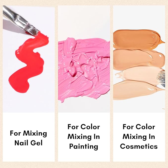 Makartt Gel Nail Polish Palette Paper, Disposable Nail