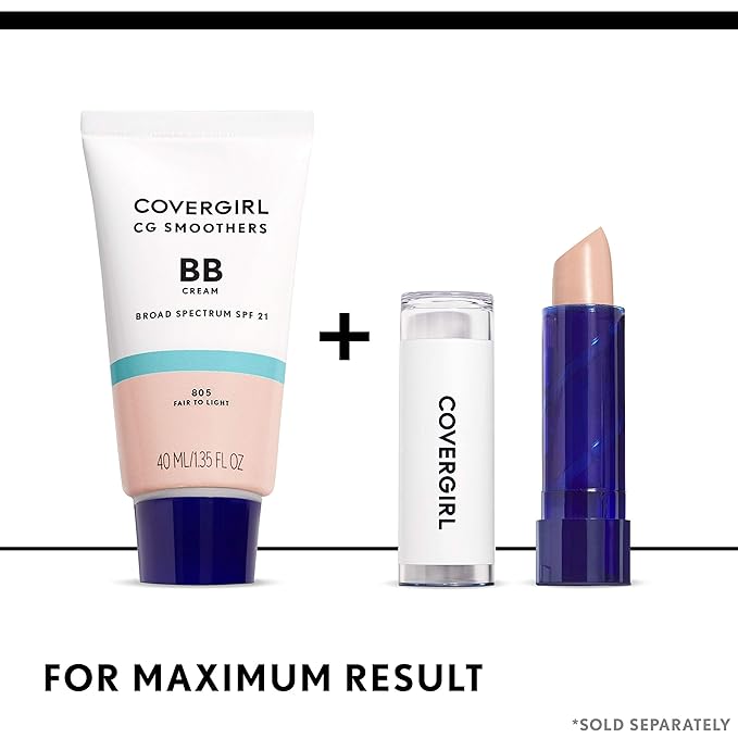 COVERGIRL Smoothers Lightweight BB Cream, 1 Tube (1.35 May Vary)