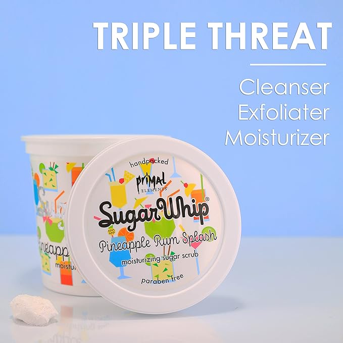 Primal Elements Sugar Whip, Pineapple Rum Splash, 10 Ounce