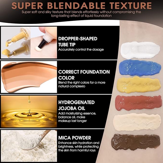 Dark Caramel Foundation Mixing Pigment for Adjusting Shade (Dark Caramel)