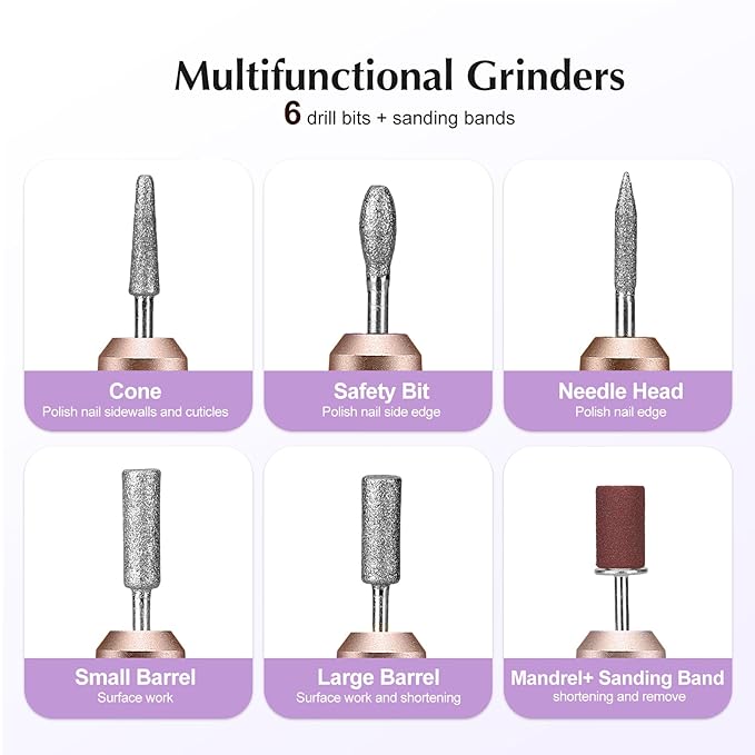 COSLUS Electric Nail Drill File