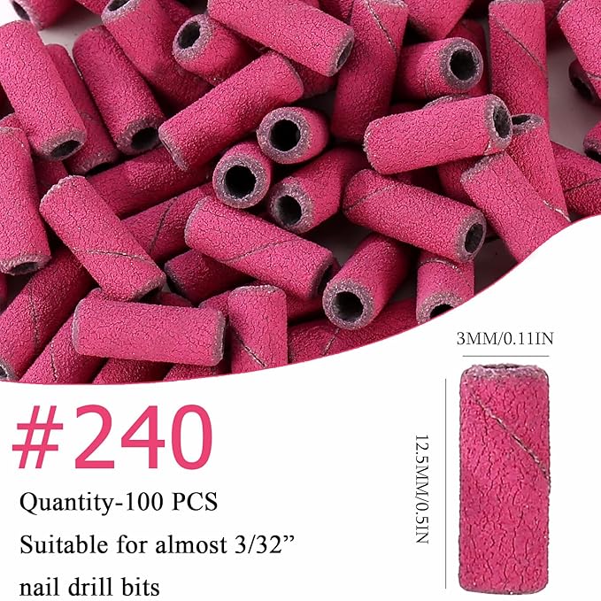 100pcs Nail Drill Bits Small