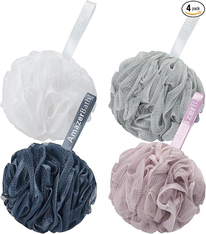 Amazerbath loofah sponge 60g/piece, exfoliating