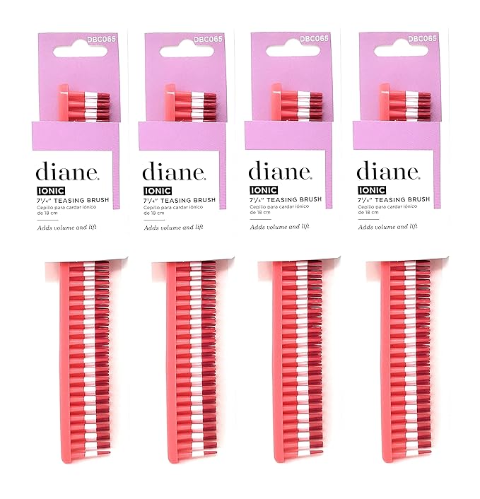 Mebco Pocket Brush 3 Row Various Color (4 pieces, Pink)