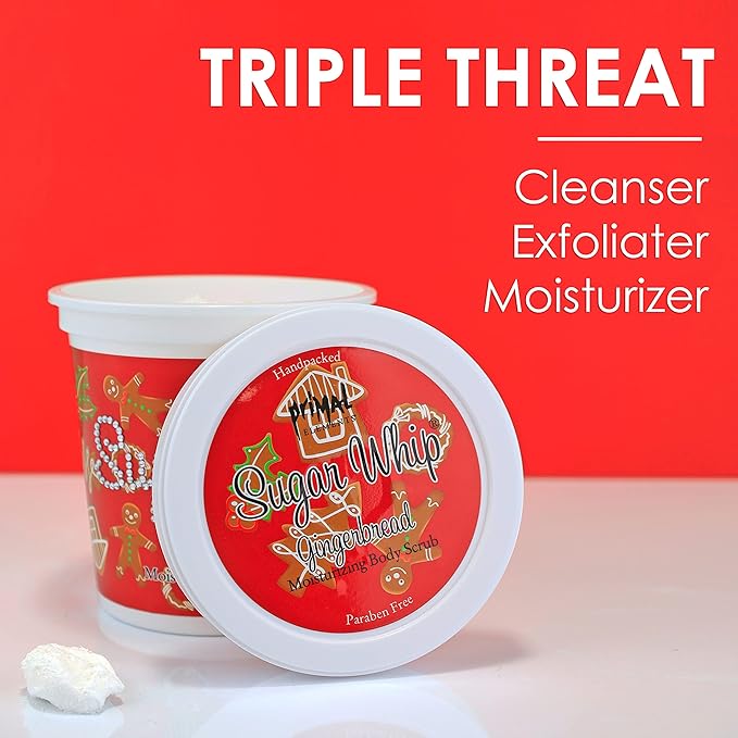 Primal Elements Special Edition Sugar Whip, Gingerbread, 10 Ounce