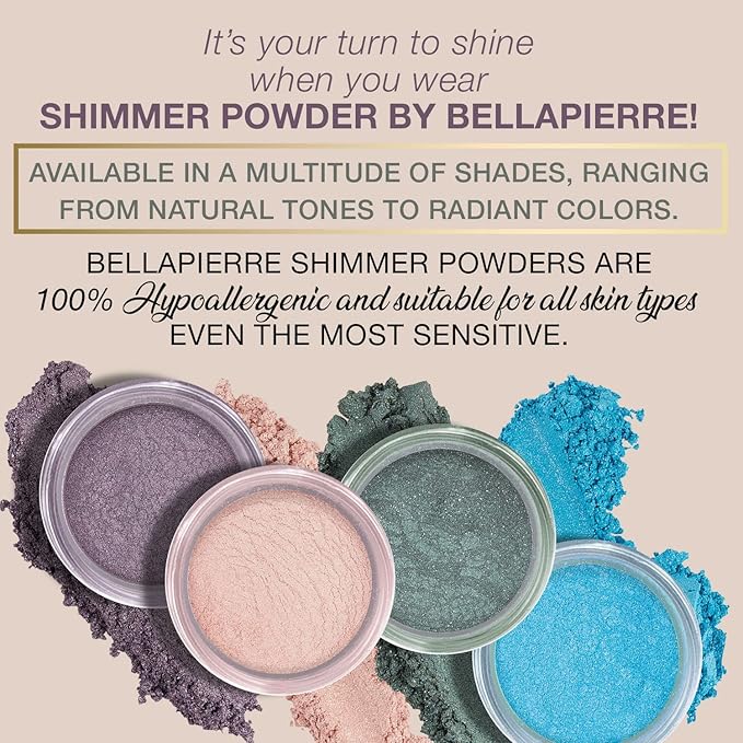 bellapierre Shimmer Powder | Paraben Free | Vegan - Reddish 35g