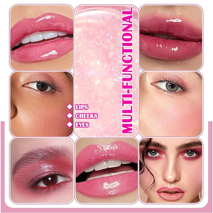 Color Changing Blush,PH Temperature Magic Color Changing Clear Women