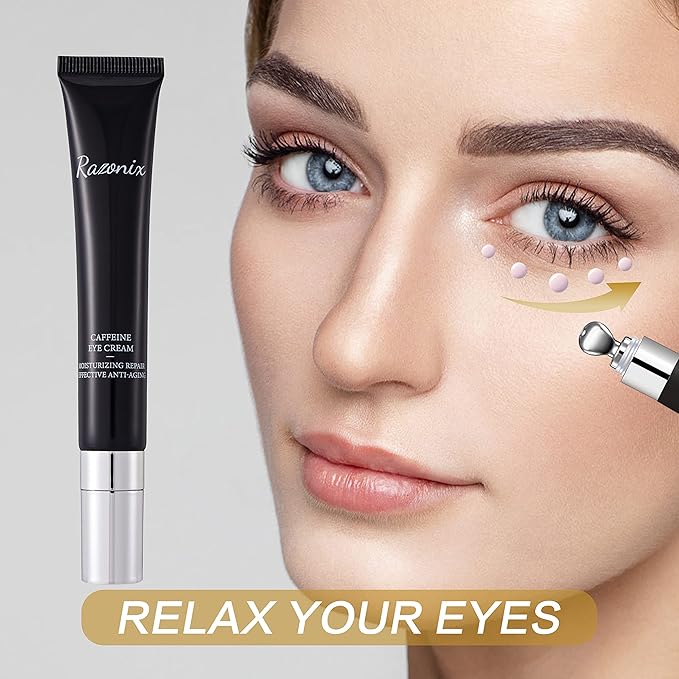 Caffeine eye cream for bags