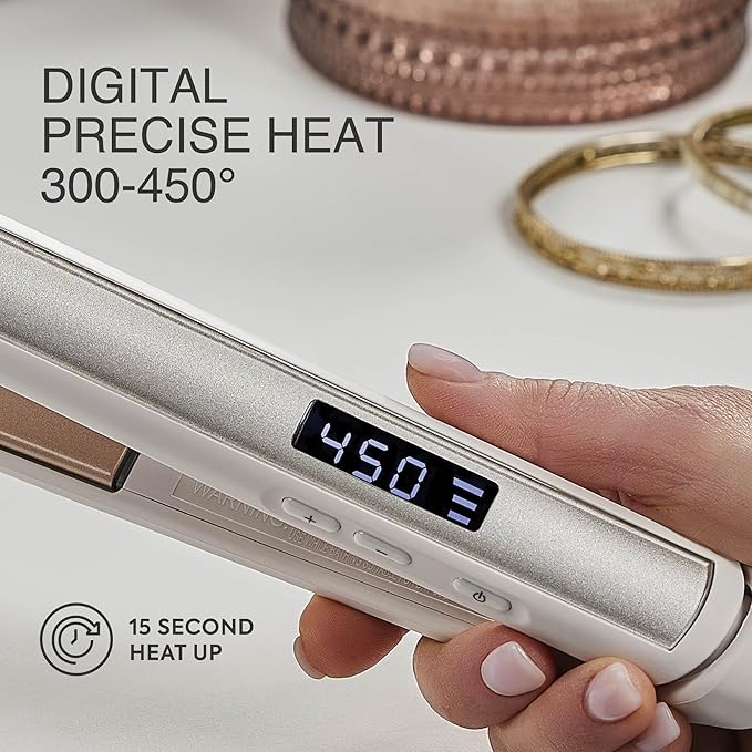 Remington Shine Therapy 1 inch Hair Straightener Iron, Flat Iron Infused with Argan Oil & Keratin, Professional Ceramic Flat Iron for Less Frizz, Shines and Smooth, Styling Tools